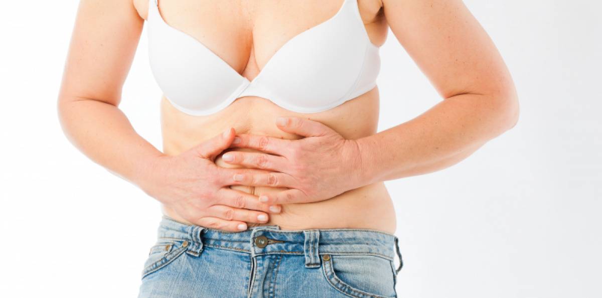 Mage-endometrios-kvinna-smärta
